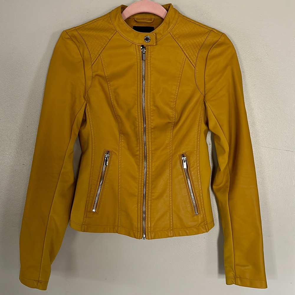 Express (Minus The) Leather Faux Leather Jacket - XS